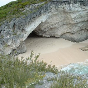 Cave at Great Harbour Cay, Bahamas