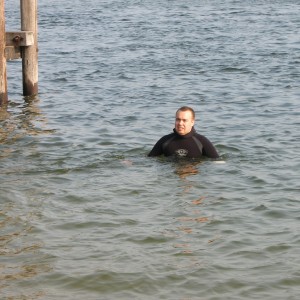 Beach 8th Street - NY - Cooling of  before dive