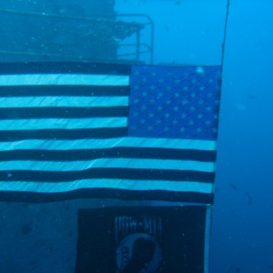 USS Oriskany Flag