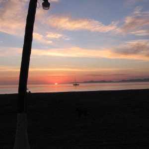 Sunrise on the Sea of Cortez