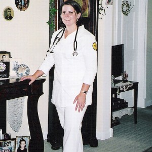 My Nursing school uniform.