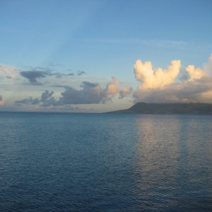 Morning view of St Kitts