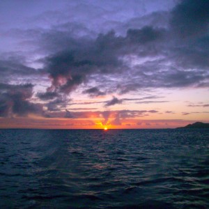 Sunset at Maunalua Bay