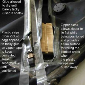 Plastic strips to