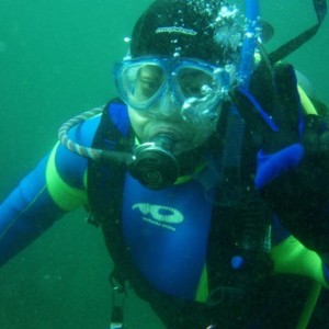 my pictures while diving