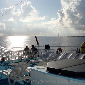Top Deck, Nekton Pilot, Bahamas