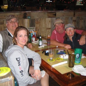 Puffer Fish, Aquagirl2u, Fishey & AOD after diving of Pompano Beach