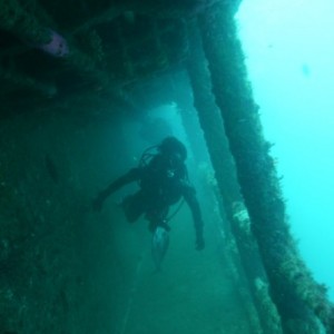 Judestudio on Promenade Deck HMNZS Waikato