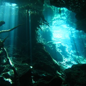 Cave Dives in Mexico (near Cancun) -- Feb 2008