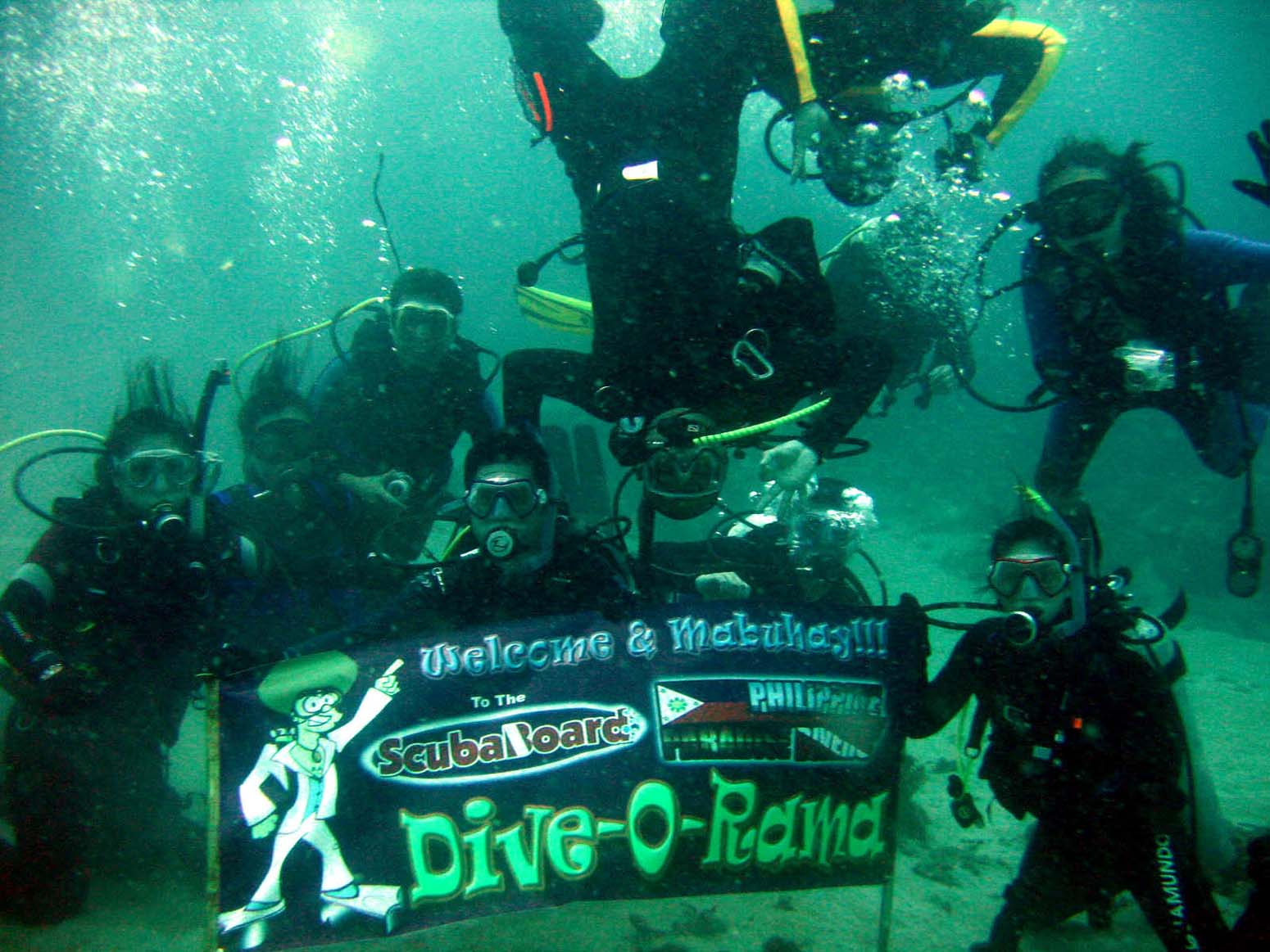 1st Philippine Paradise Divers dive-o-rama