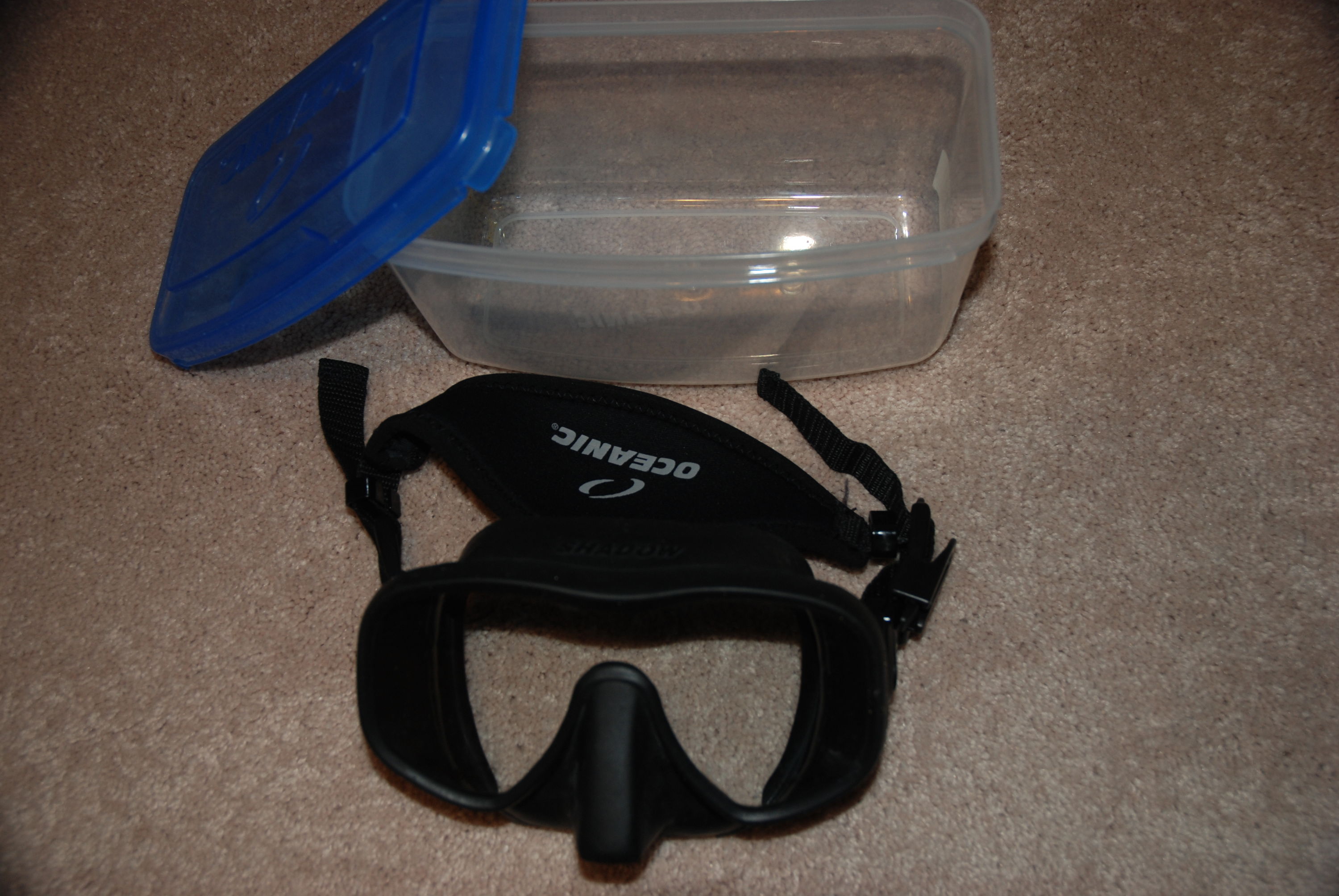 2008 Oceanic Shadow mask with comfort neoprene strap