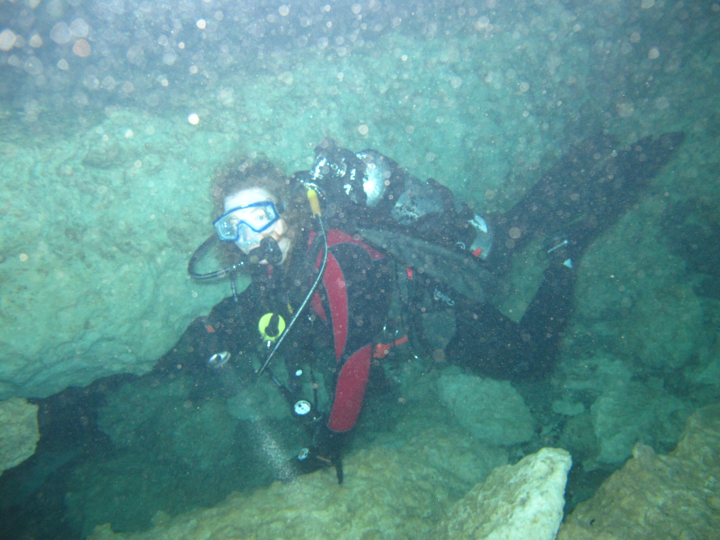 2010-01-24 Devils Den Cavern - Natalie