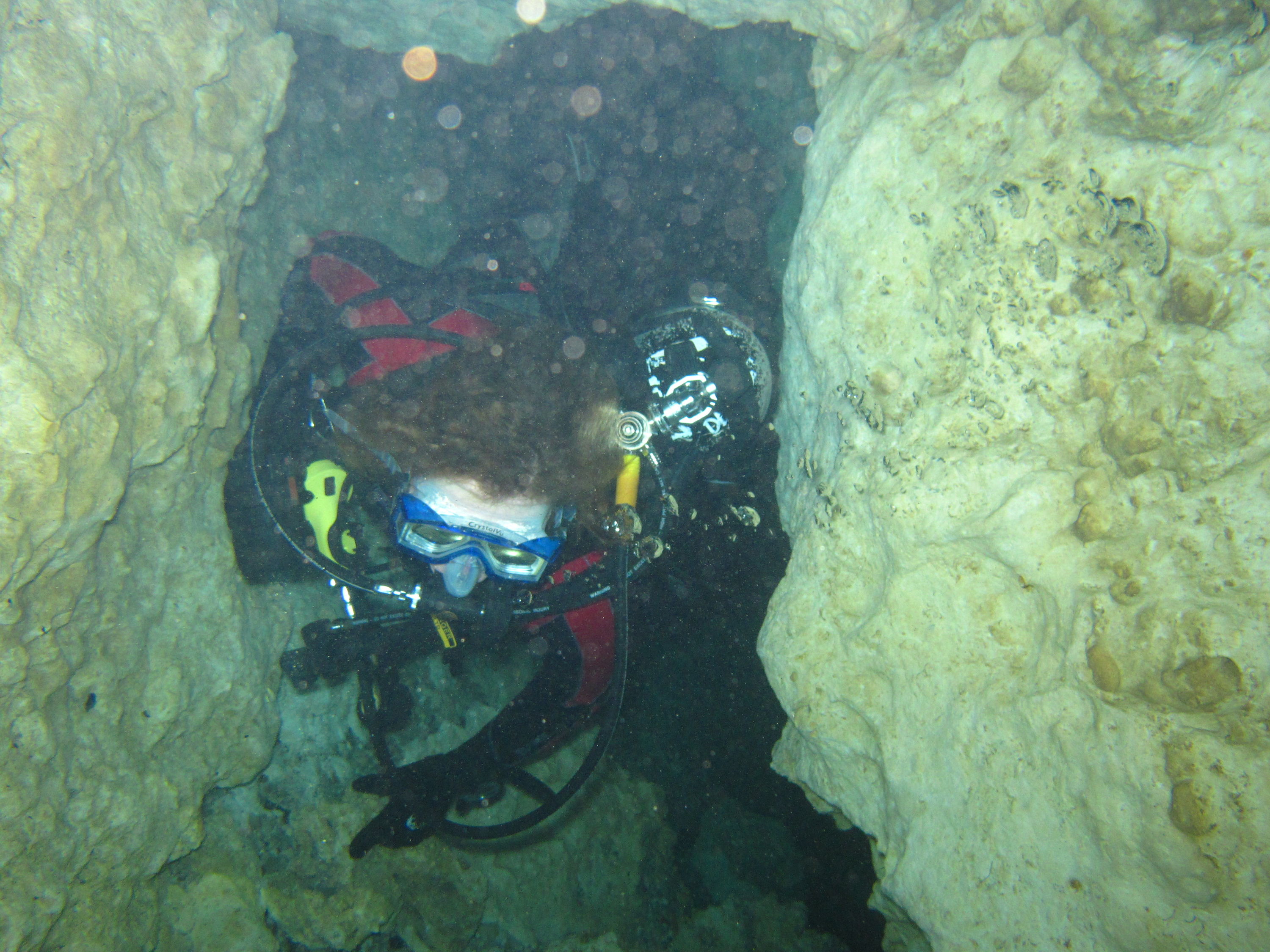 2010-01-24 Devils Den Swimthrough