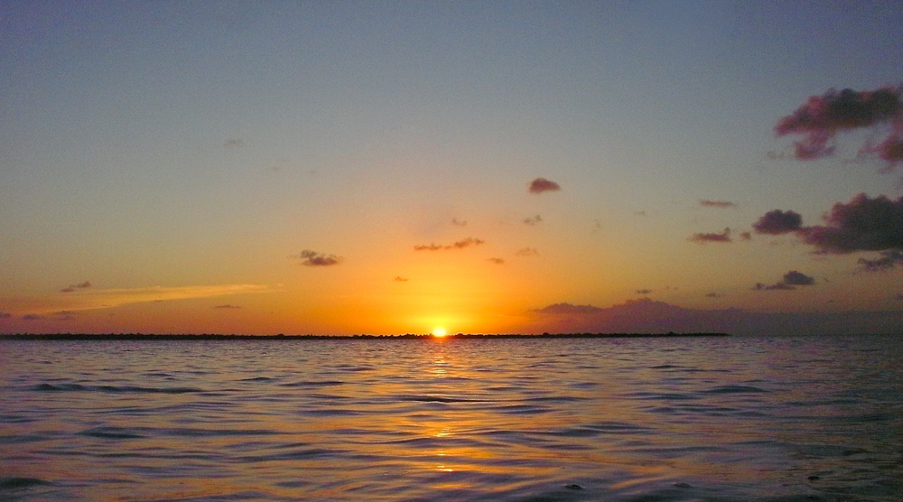 341 Sunset After Surfacing At Bari Reef