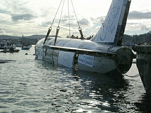 737 Sinking Chemainus January 14, 2006