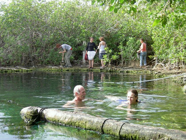 A cenote near Tulum