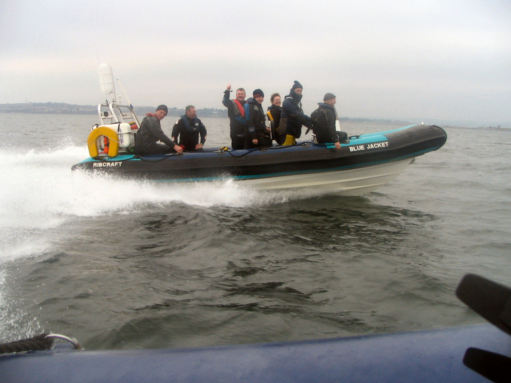 A dive RIB