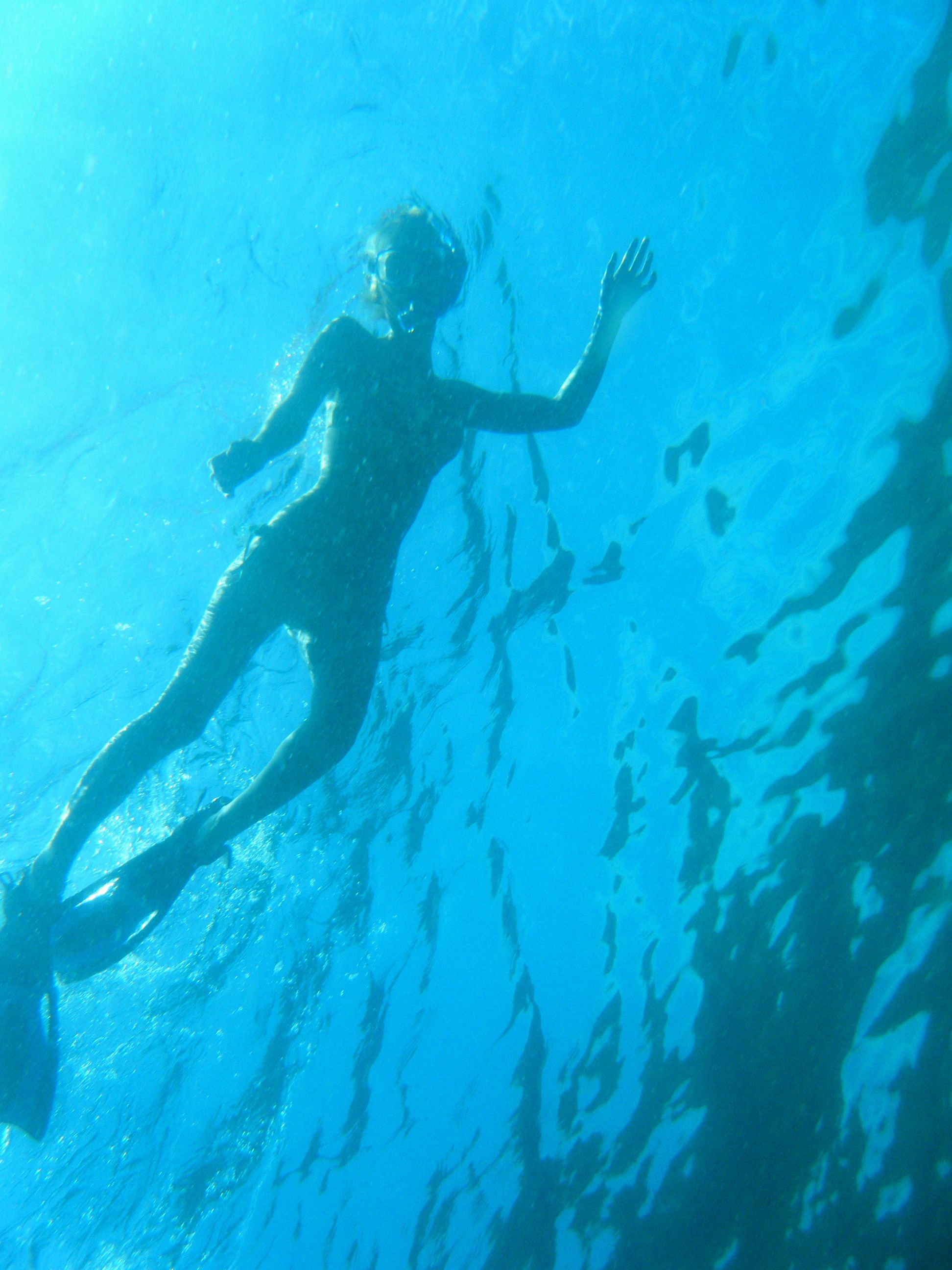 Amber's Dive Buddies and our catch