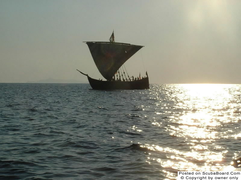 Ancient ship Agean Sea