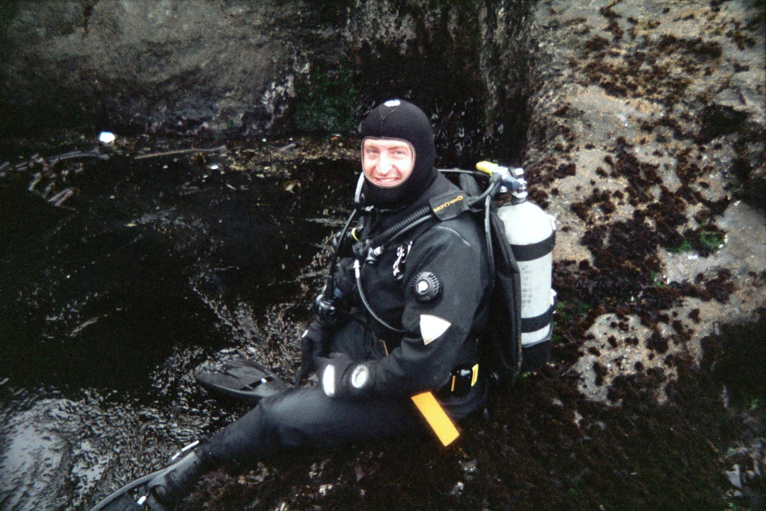 Andy at Jack Peters Cove