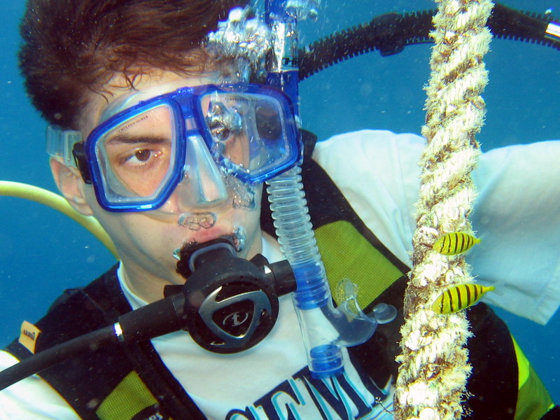 Andy with Golden Trevalies