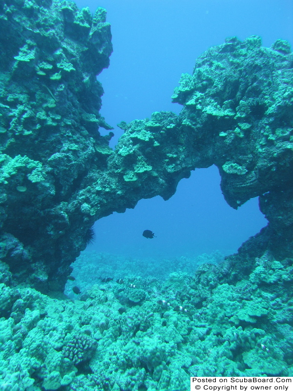 Another lava arch