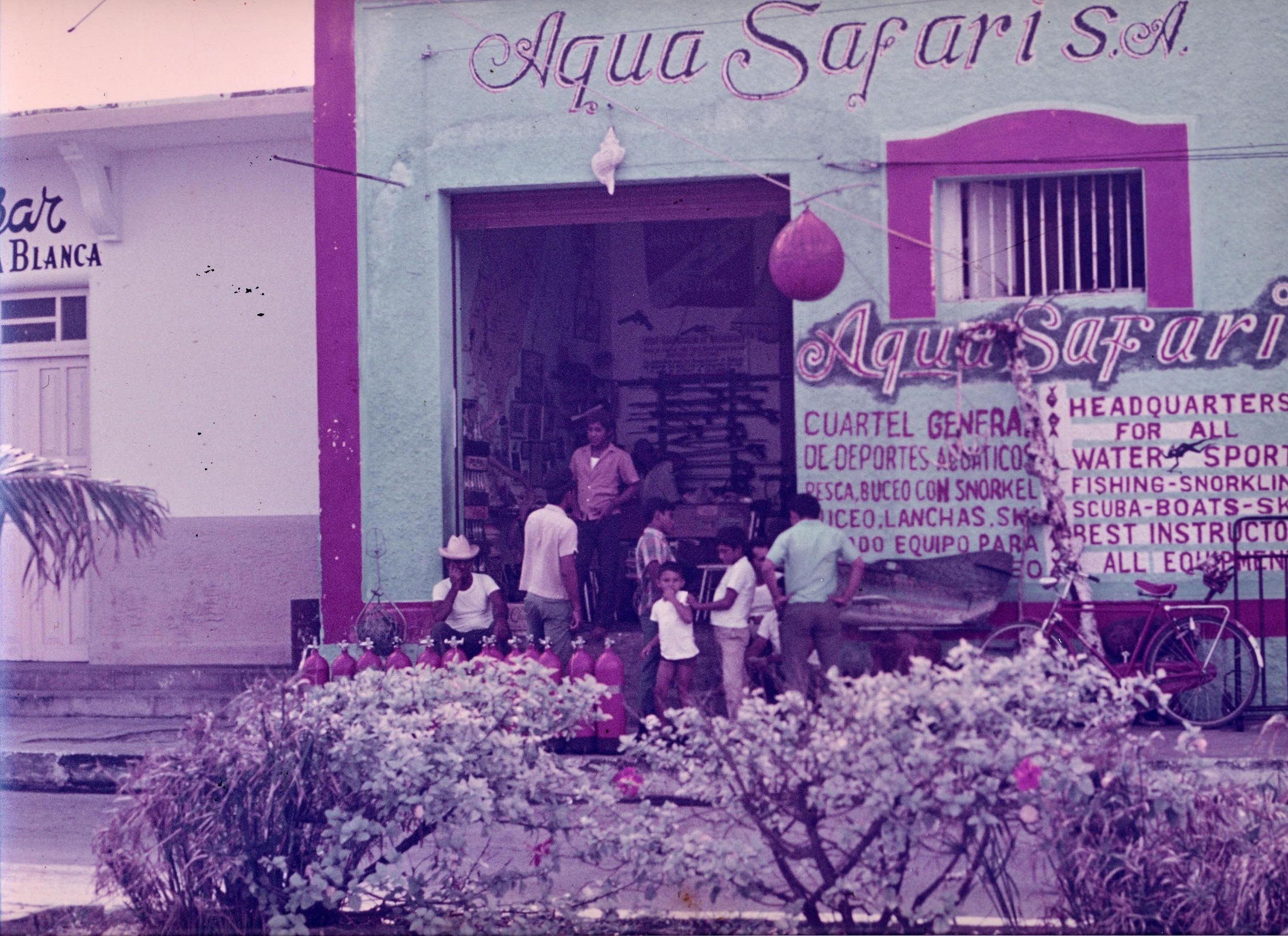 Aqua Safari Cozumel 1967