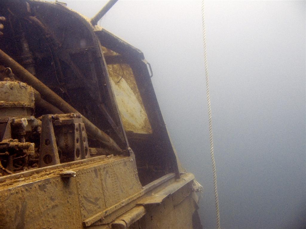 Armoured Personnel Carrier wreck