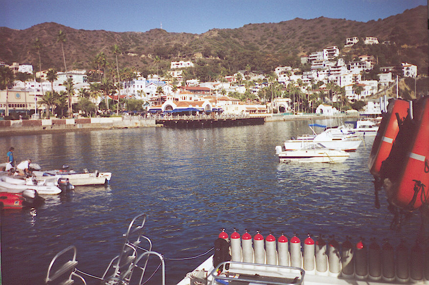 Avalon Harbor, Santa Catalina Island, So. Calif.