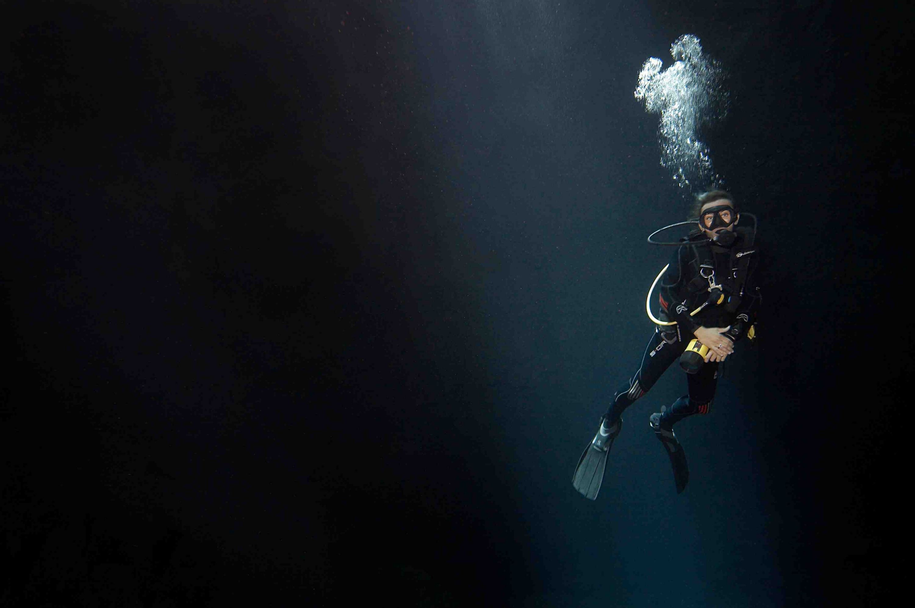 Barbara at blue Hole by Ian D Gaunt