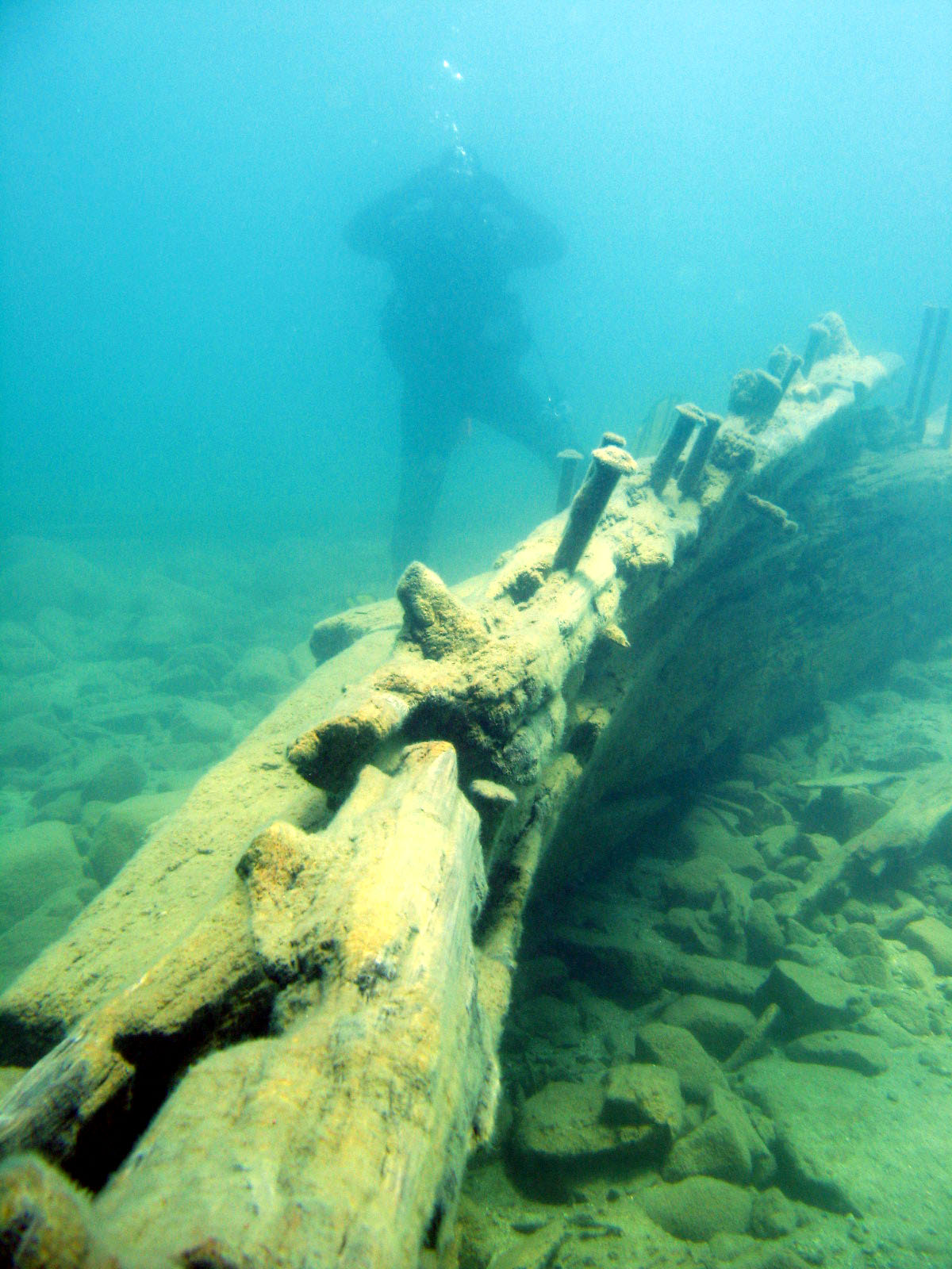 Barges - Emerald Bay. Lake Tahoe, CA