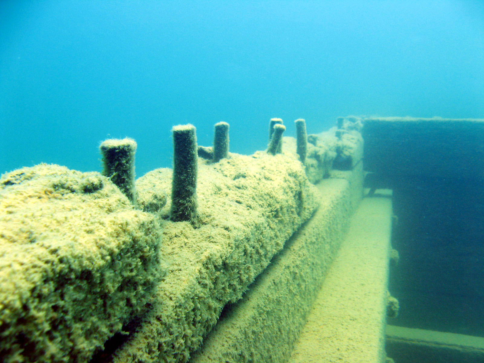 Barges - Emerald Bay. Lake Tahoe, CA