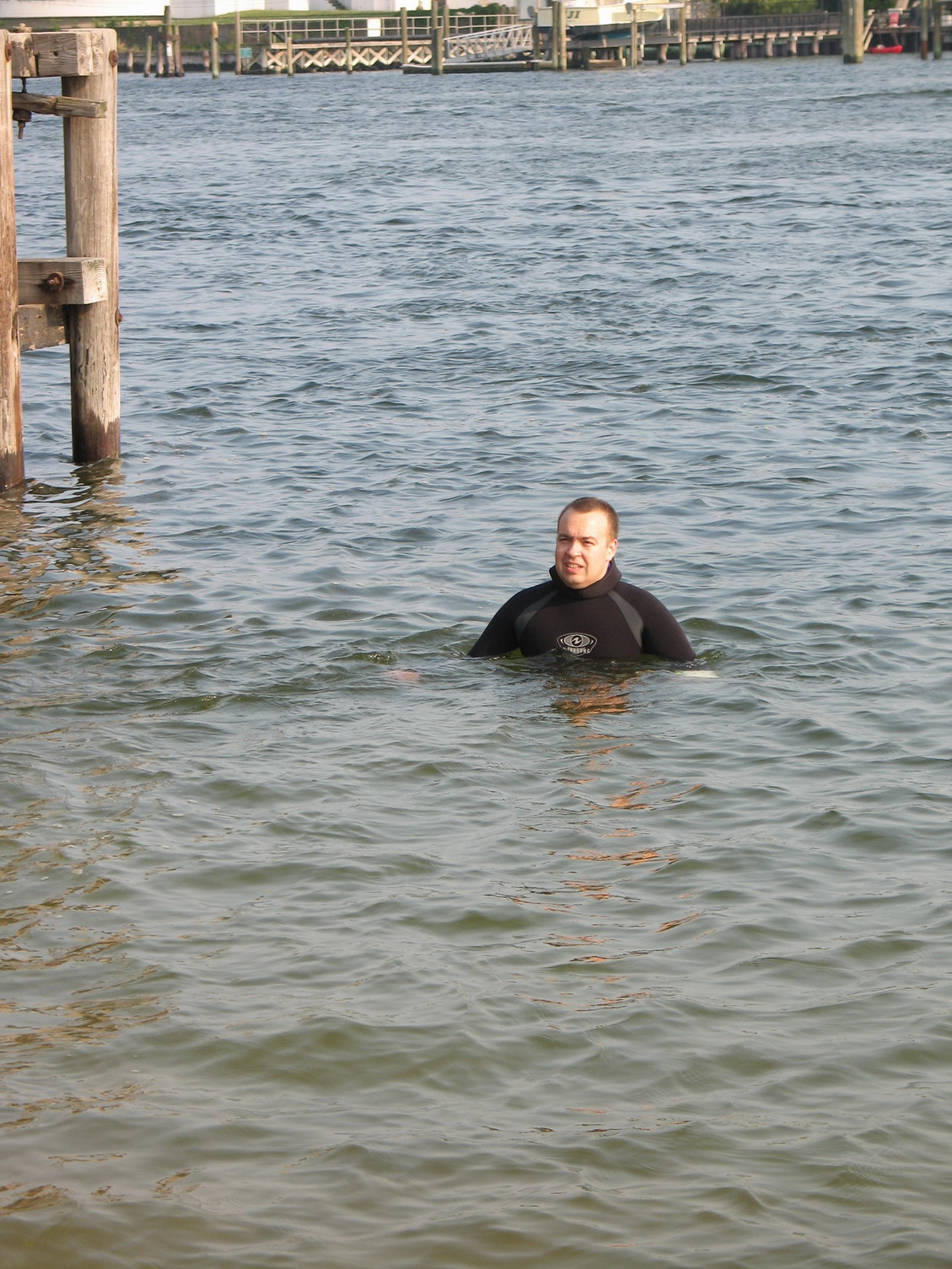 Beach 8th Street - NY - Cooling of  before dive