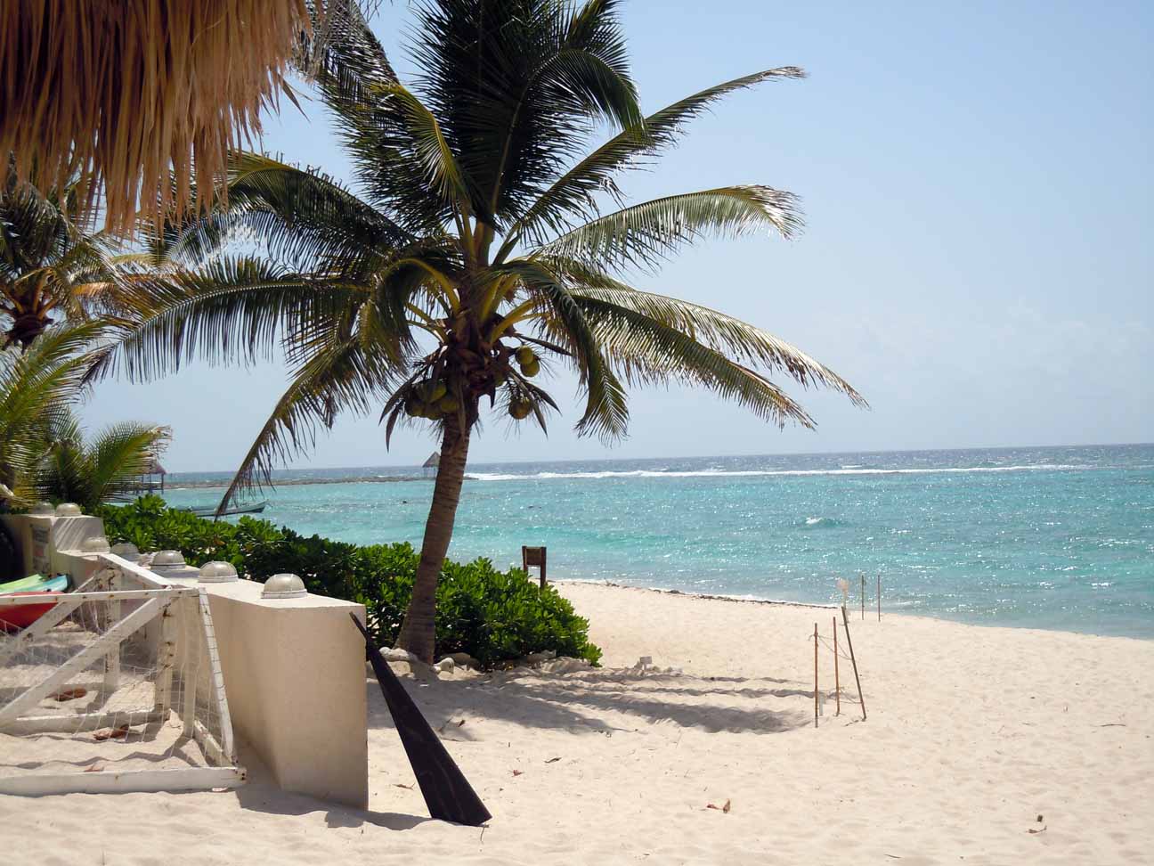 Beach somewhere on Cozumel