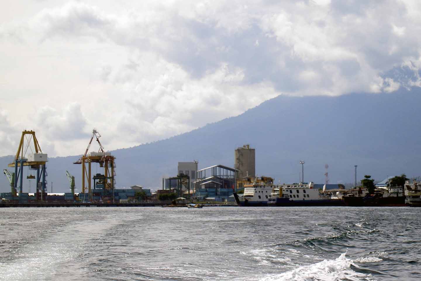 Bitung Port at Lembeh Strait