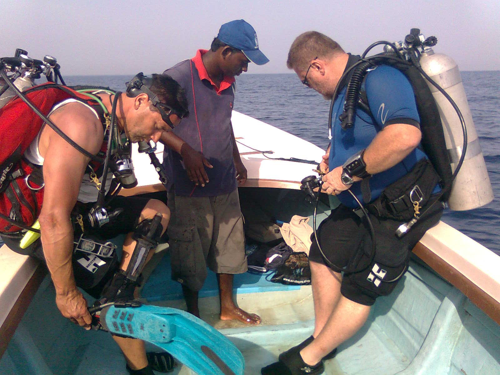 Boat point at the sri lanka diving tours. Deep Sea resort