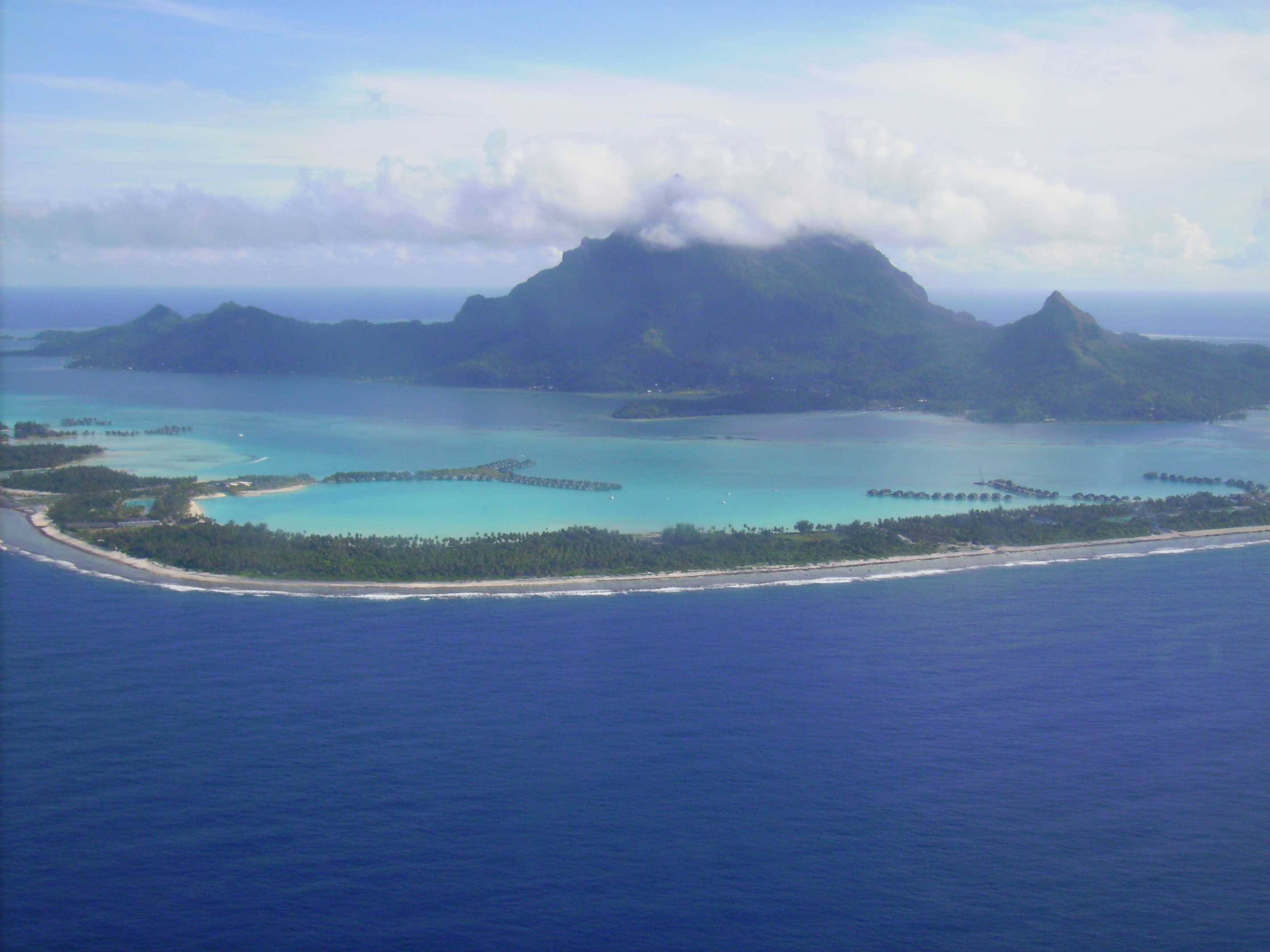 Bora Bora by air