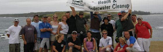Botany Bay Watch _ Cleaning up at Bare ISland!