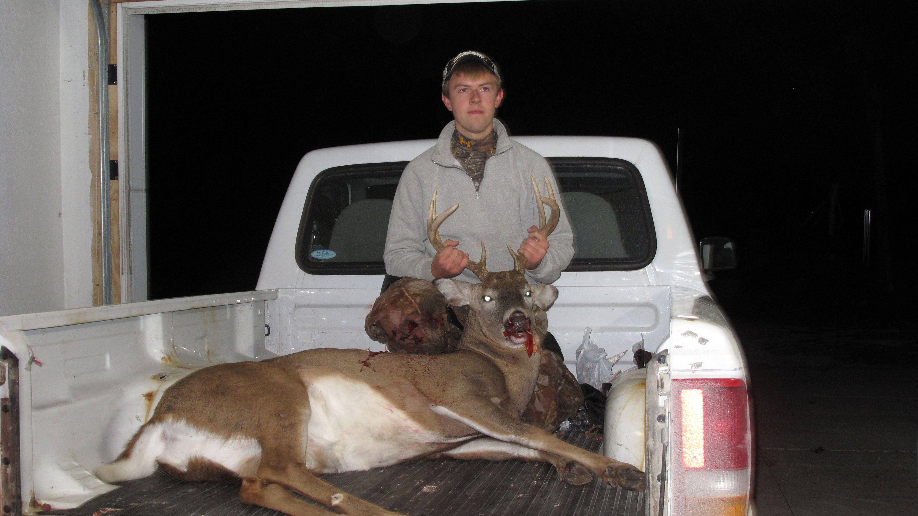 Brennan's 2014 8 point buck