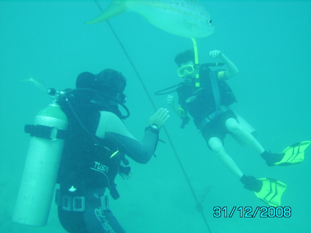 Certification dives, Dominican Republic