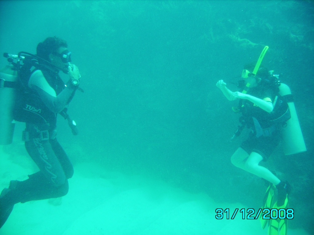 Certification dives, Dominican Republic