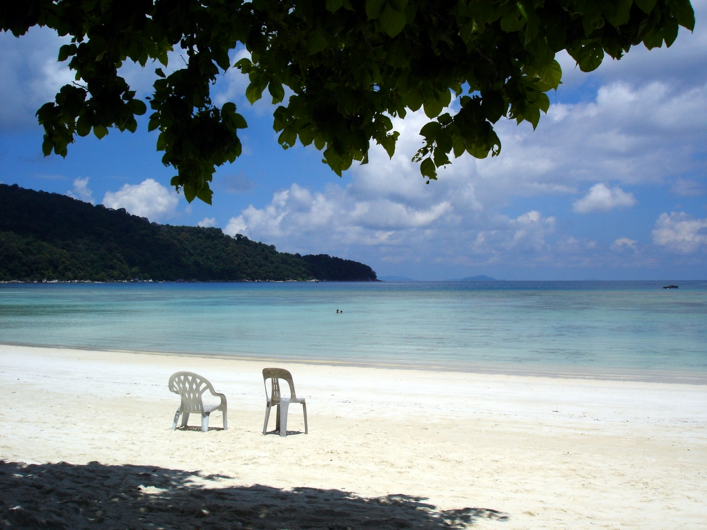 chair by the beach