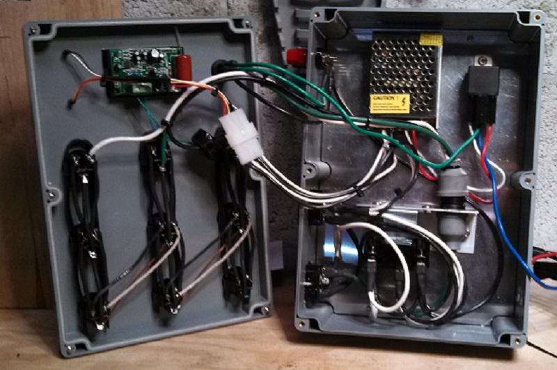 Charging panel detail