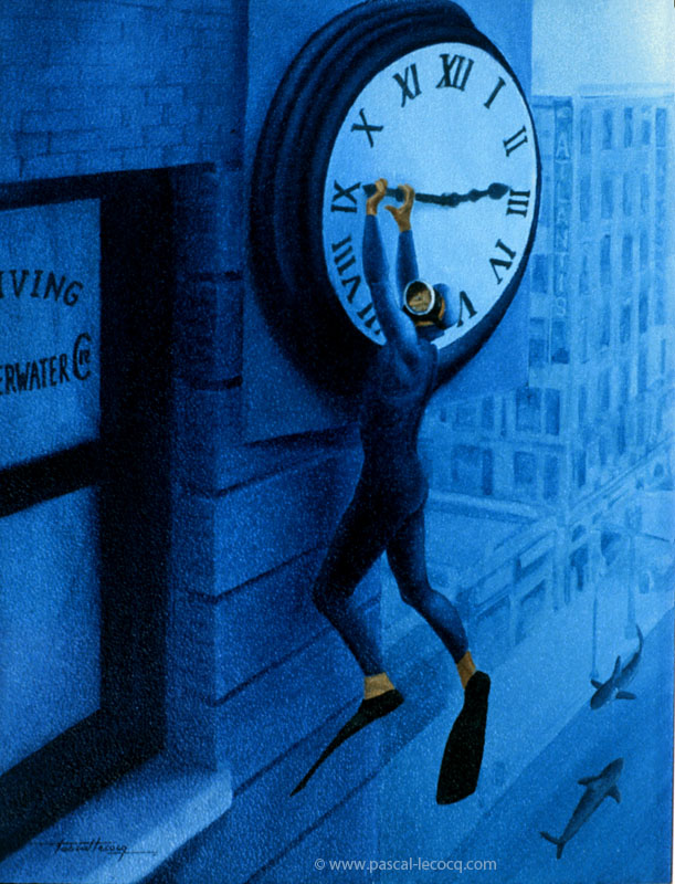 CHECK THE CLOCK, by Pascal