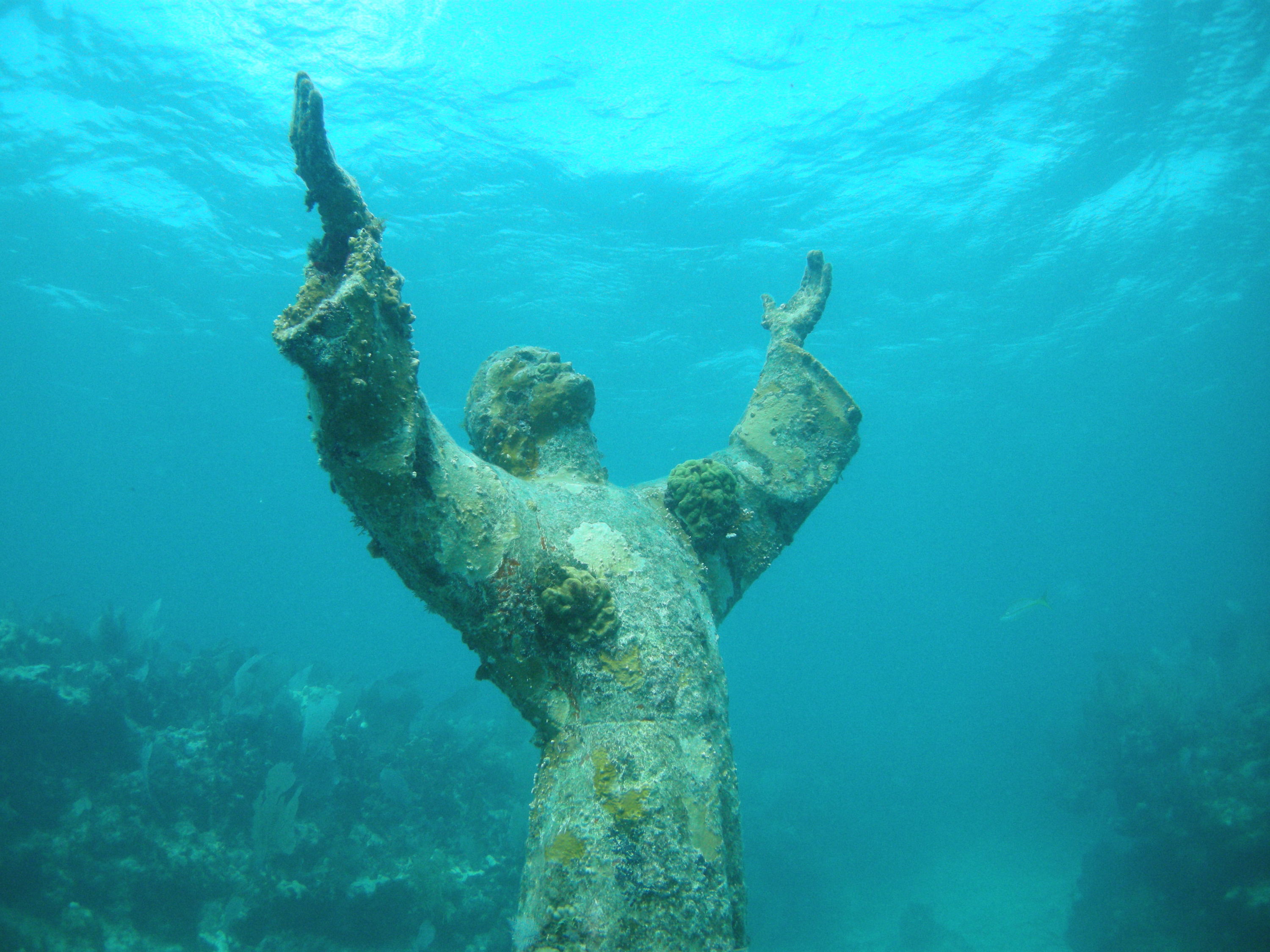 Christ of the abyss in Key Largo