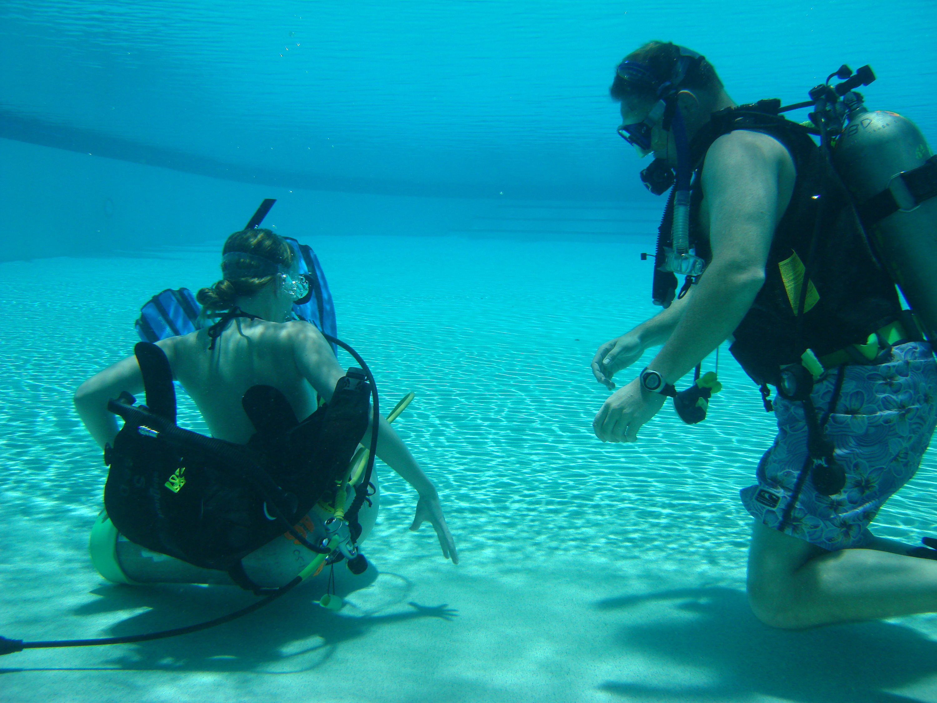 Confined Water Instruction