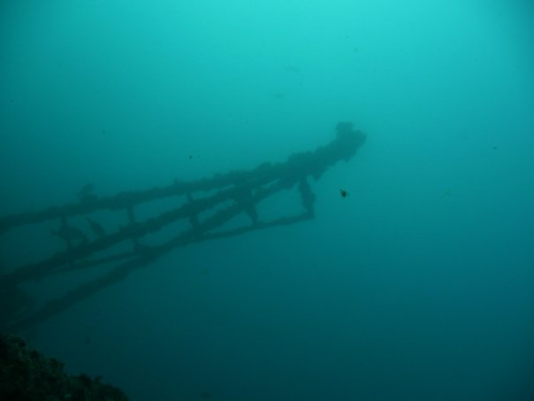 Davit on HMNZS Waikato