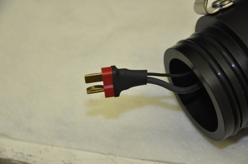 Dean's connector with final shrink wrapping
