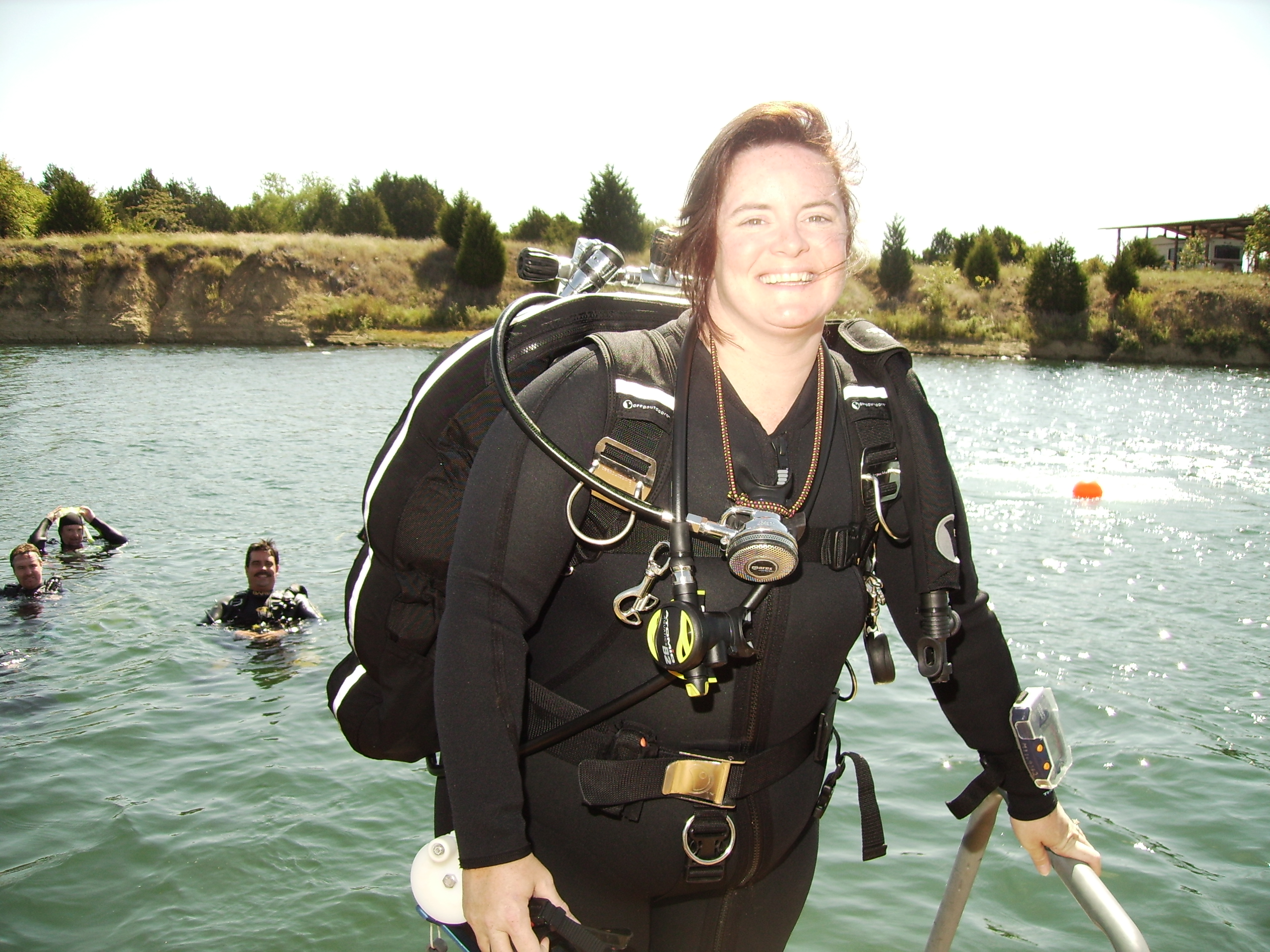 Debra in Tech gear
