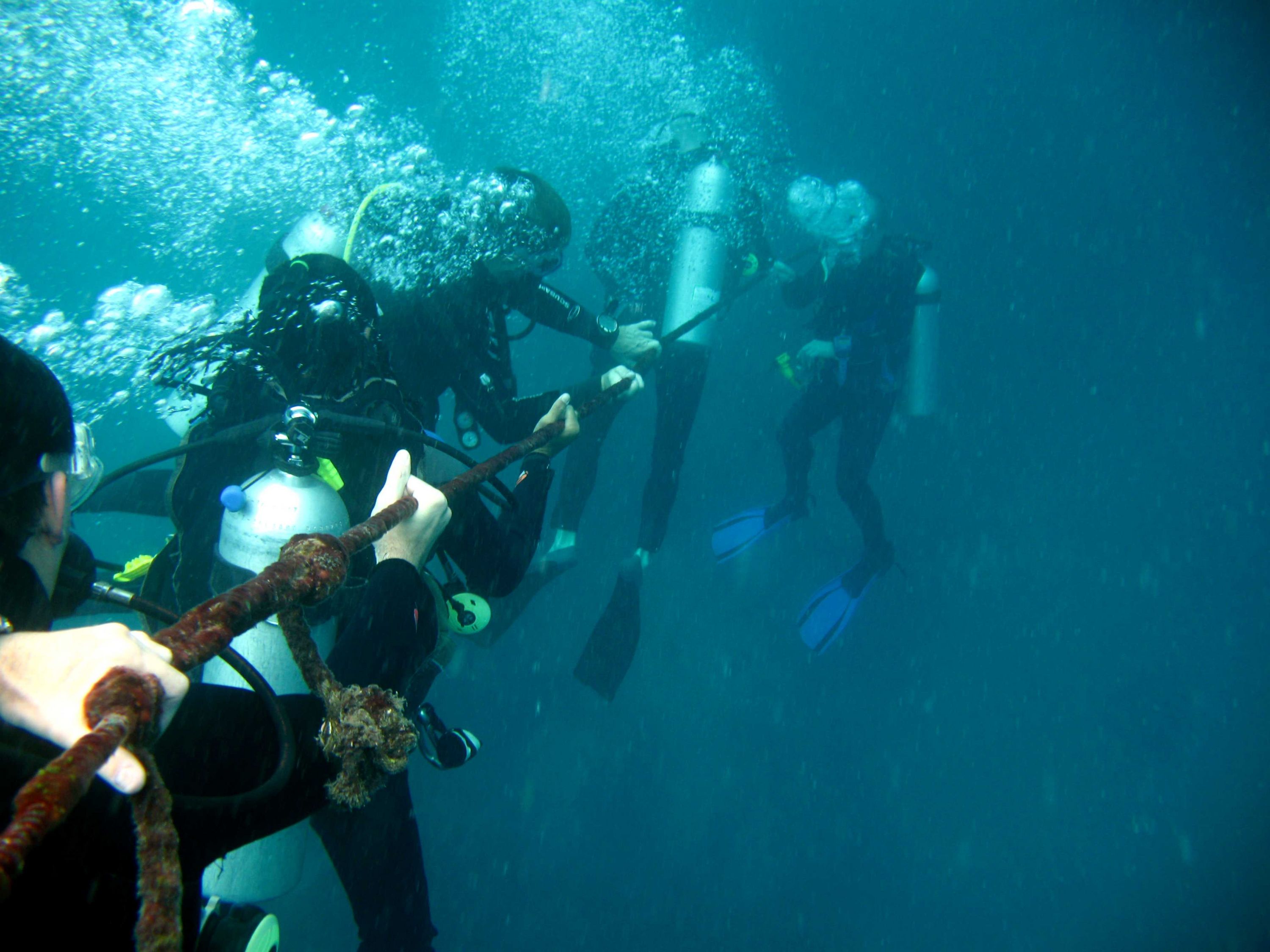 Descend at Tres grutas